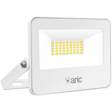 ARIC - Projecteur Extérieur LED IP65 - faisceau 110° - driver intégrés -  avec détecteur de mouvement - Réf - 50399