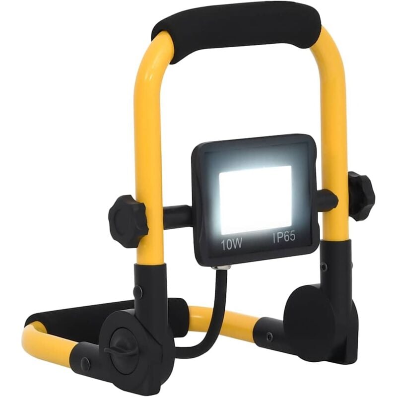 Vidaxl - Projecteur à led avec poignée 10 w Blanc froid