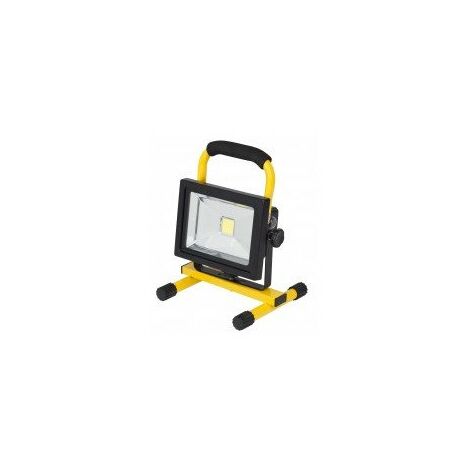 projecteur a led rechargeable sur cadre réf. caractéristiques projecteur à led cob 50w - 4000 lumensalimentation batterie li-ion