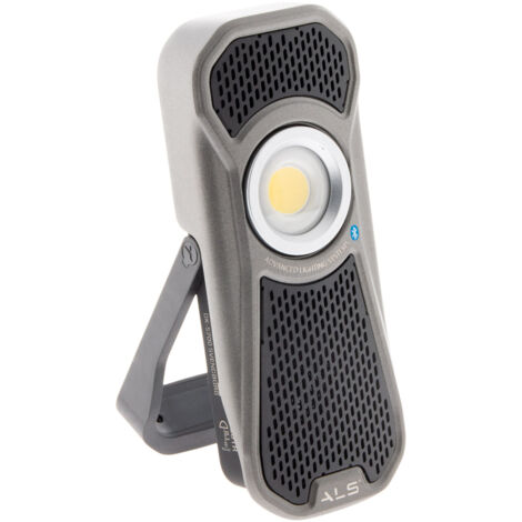 Projecteur audio IP65 600lm portative et rechargeable - Scangrip