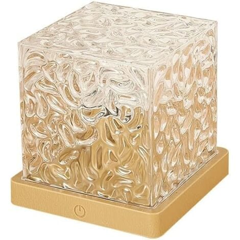 CREA projecteur aurore boréale，Lampe de Table en Cristal，lampe projecteur variable pour chambre à coucher, fête, bar