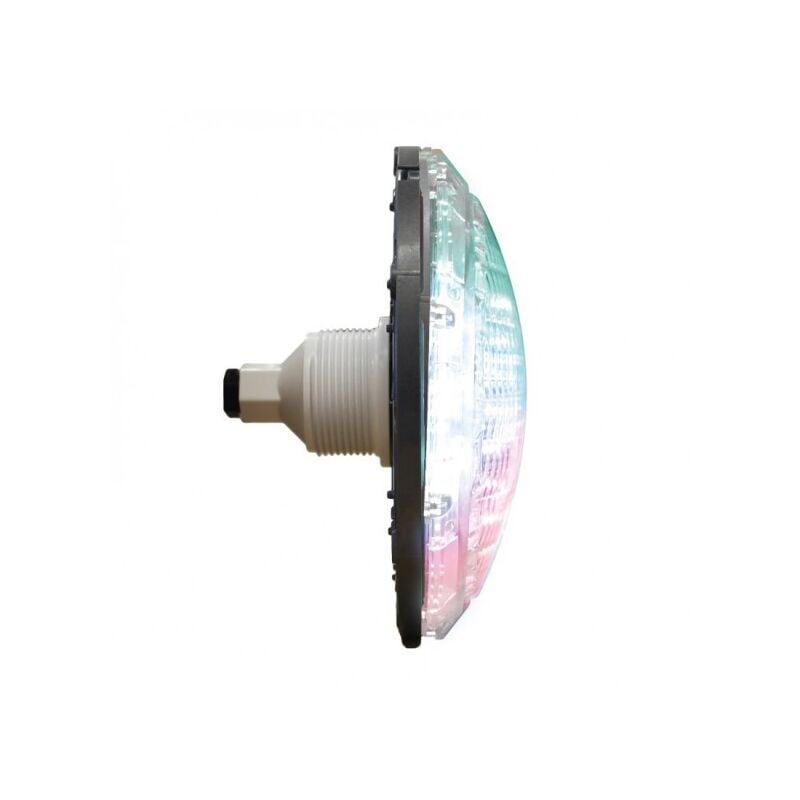 Projecteur CCEI Gaia 2 GAX30 à visser - LED couleurOptique + enjoliveur gris