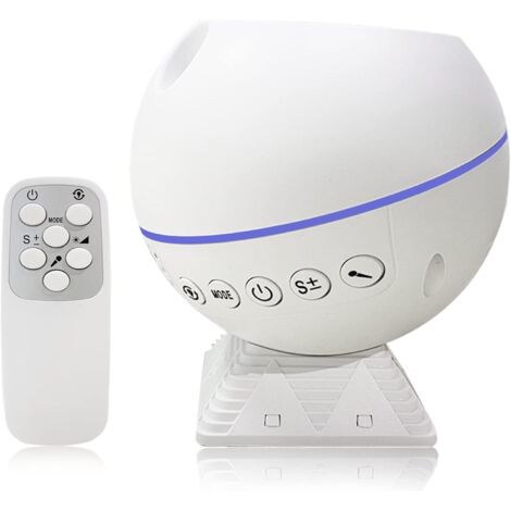 Projecteur Ciel Etoile, Veilleuse etoile projection, Projecteur Galaxie LED Nébuleuse Ciel Étoilé Nuage Lune avec Télécommande, 10 Modes Colorés pour Enfants et Adultes [Classe énergétique A]