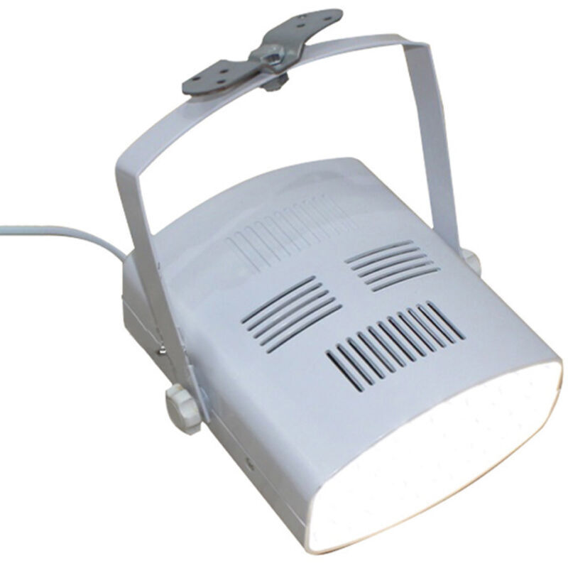 Projecteur COB 100W 6500K Ra≥90 Faisceau 120° Boîtier Aluminium Fixation Plaque