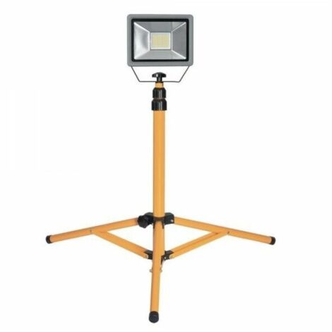 Projecteur de chantier LED 30 watt 2250 lumen IP65 sur trépied