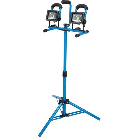 Led 2 10 Chantier Sur Trépied Lampe W De 8n0wkOP