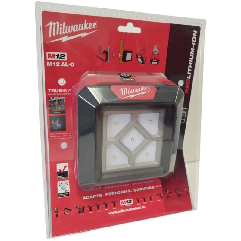 M12AL-0 Projecteur de chantier 12V 1 000 lumens - sans batterie ni chargeur 4933451394 - Milwaukee