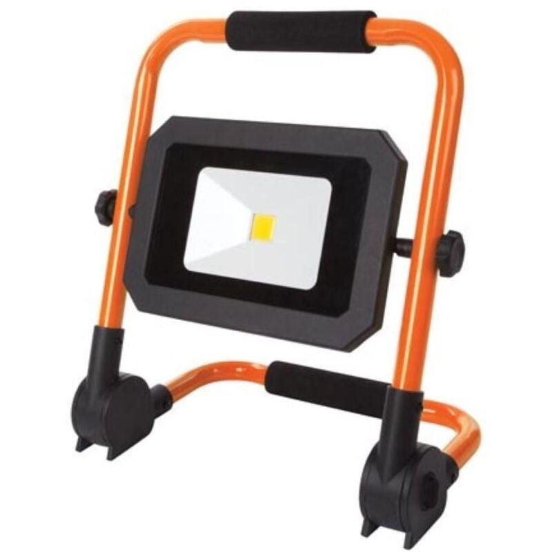 Perel - projecteur de chantier portable à led - pliant - 30 w - 4000 k