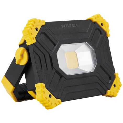 Projecteur de Chantier Rechargeable SylWork IP54 900lm 840 Jaune - SYLVANIA
