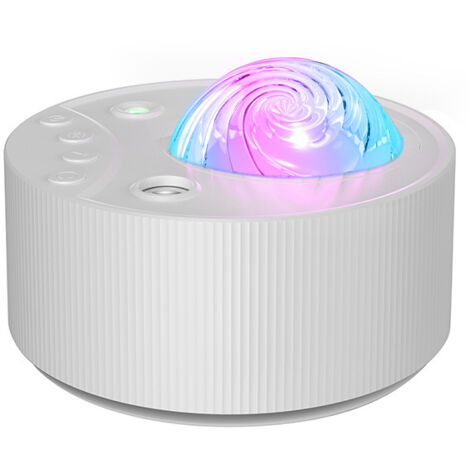 Projecteur de ciel étoilé à LED, projecteur de galaxie Aurora 3 en 1 avec bruit blanc, idéal comme cadeau
