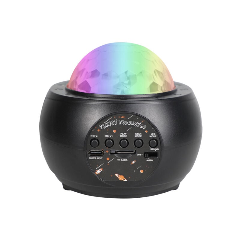 Projecteur de ciel étoilé à led, projecteur de lumière de ciel de vagues océaniques 3 en 1, veilleuse, 32 modes de couleur et d'éclairage pour