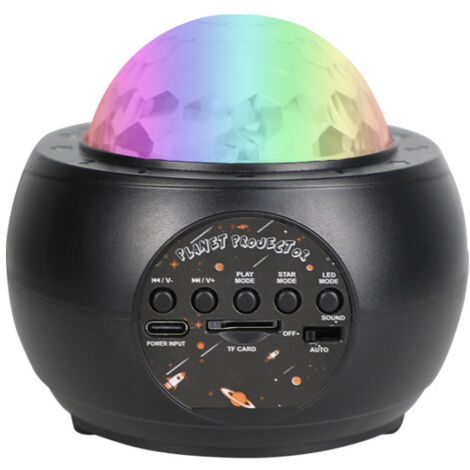 Projecteur de ciel étoilé à LED, projecteur de lumière de ciel de vagues océaniques 3 en 1, veilleuse, 32 modes de couleur et d'éclairage pour enfants adultes