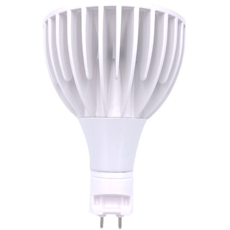 Tigrezy Projecteur de lampe de galle de haricot led G12 40W 100-277V adapté au projecteur de rail de magasin de vêtements-blanc chaud 3000K