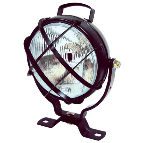 Projecteur de travail 147 mm – Ampoule H3 12V 55W – Cuvelage métal – Support axial inclinable et orientable – SIM
