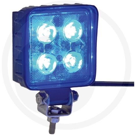 Projecteur de travail à led pour rampe de pulvérisation 12-24 V montage sur support droit