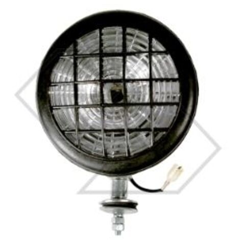 Projecteur de travail avec lumière halogène orientable pour tracteur agricole