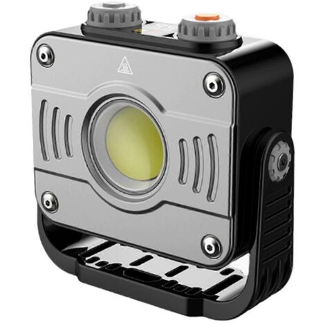 Projecteur de travail puissant à LED COB, lampe de camping rechargeable