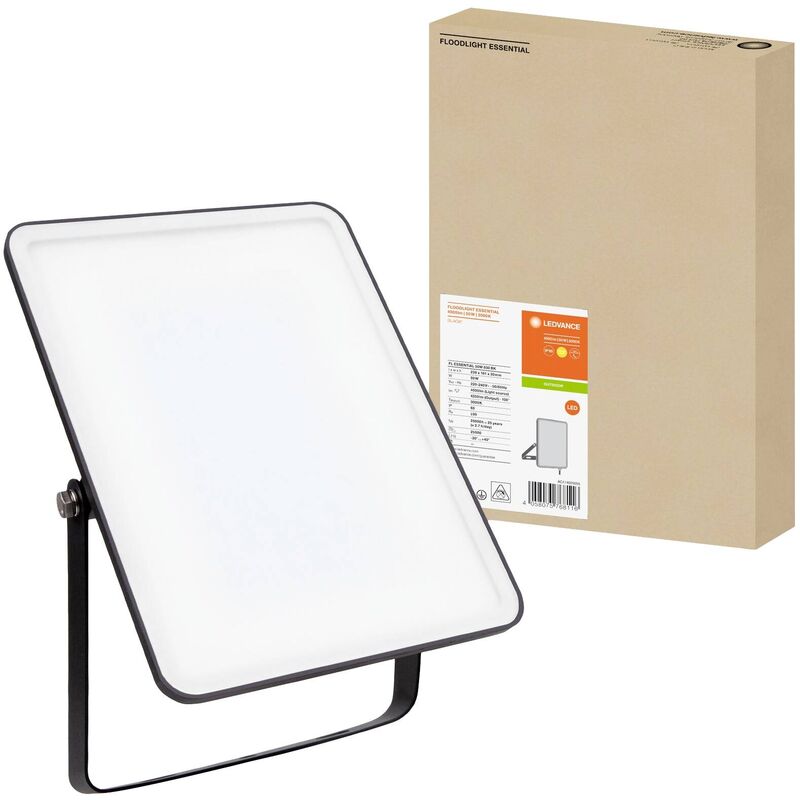 Projecteur d'éclairage led Ledvance fl Essential 4058075768116 50 w blanc chaud V837703