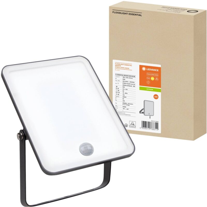 Projecteur d'éclairage led Ledvance fl Essential 4058075768314 30 w blanc chaud V837953