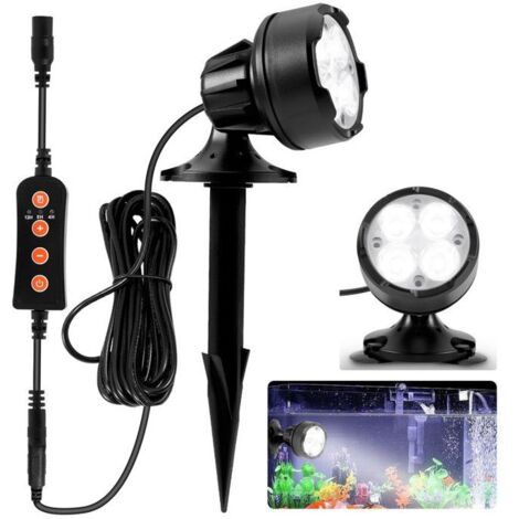 Projecteur d'éclairage pour aquarium et piscine - Éclairage LED étanche IP68 pour jardin, piscine et bassin