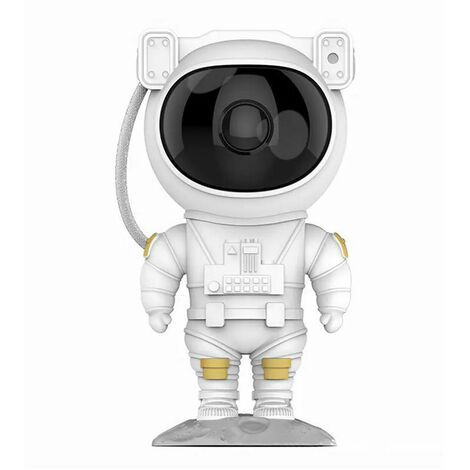 Projecteur d'étoiles pour enfants Veilleuse, projecteur de veilleuse astronaute avec télécommande LED Nebula Galaxy Minuterie 8 modes d'éclairage Veilleuse rotative à 360 ° pour enfants, chambre à cou