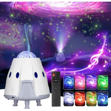 Projecteur d'étoiles, projecteur LED de lumière étoilée galaxie nocturne pour