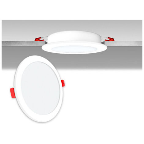 Projecteur encastré LED 18 W 4000 K diamètre 176 mm lumière neutre pour magasins – Century