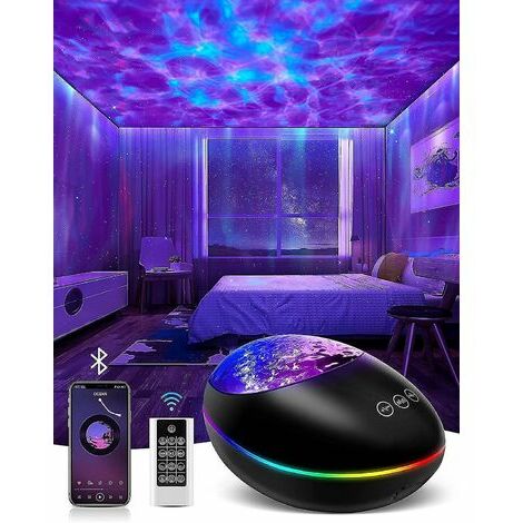 Projecteur étoile pour chambre à coucher, veilleuse pour lumière de fête pour enfants, décor de chambre
