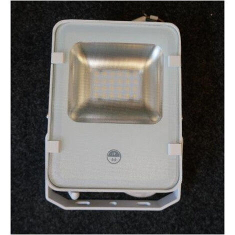 Projecteur extérieur LED 12W blanc 135x175x42mm 4000K 1250lm 120° alim 230V ultra-plat IK08 IP66 MB EXPERT