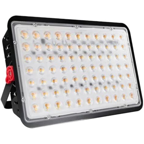 Projecteur extérieur LED 200W, 20000LM Spot LED Extérieur IP66 étanche projecteur led extérieur Projecteur Blanc chaud 3000K, Eclairage Exterieur Projecteur LED pour jardin cour Garage