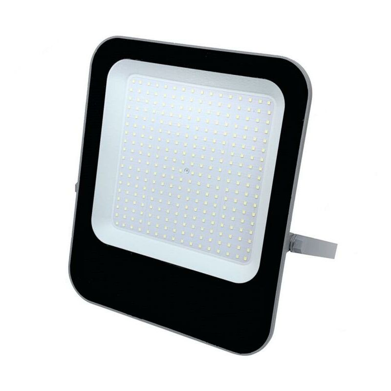 Projecteur Extérieur LED 200W IP65 Noir - Blanc Neutre 4000K - 5500K - SILAMP - Noir