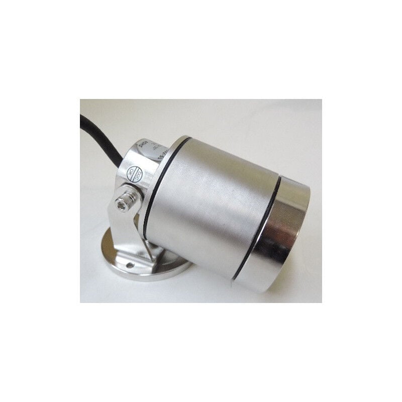 Projecteur exterieur led 3x1W inox 316 orientable sur patère 3000K 200lm alim 24V (non incl) 30° IK07 étanche IP65 pico