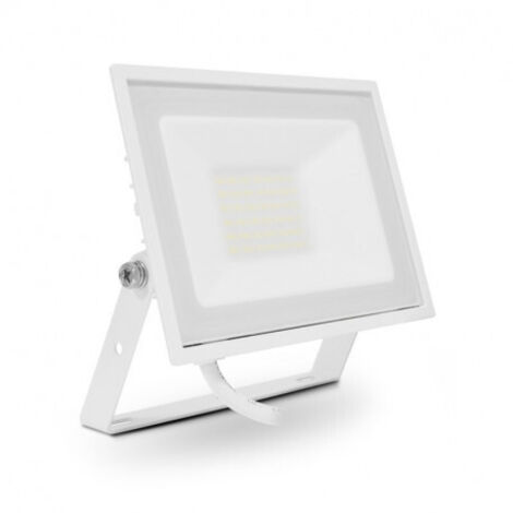 Projecteur Exterieur LED Plat Blanc 30W 6000K IP65