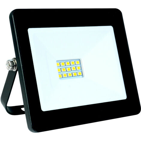 Projecteur extérieur mural aluminium led 10W extra plat IP65 800 lumens
