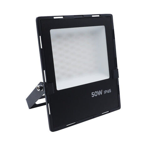 Projecteur Extérieur NOIR 50W IP65 - Blanc Froid  - SILUMEN