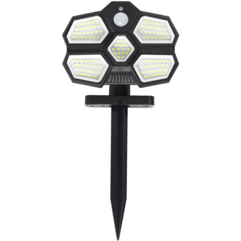 Projecteur Extérieur Solaire "Mouvement" 13cm Noir