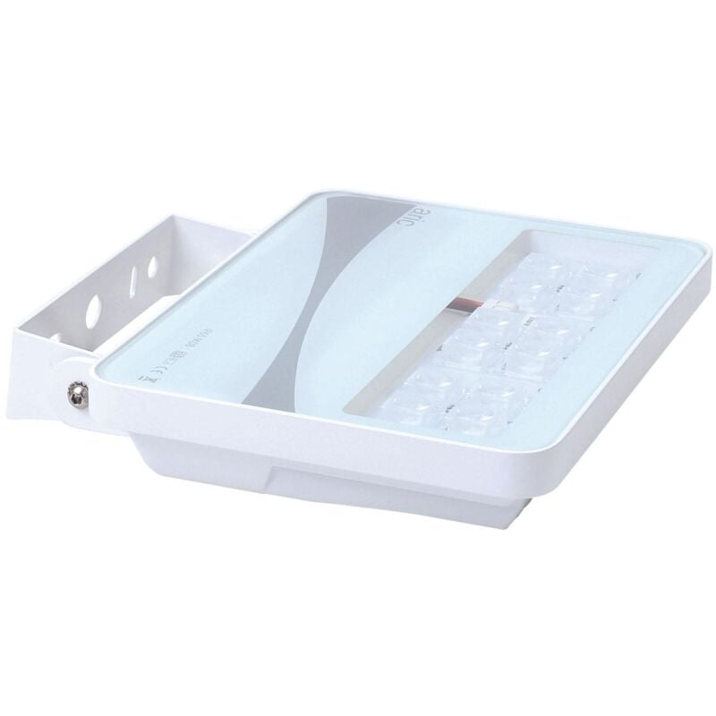 Sunset e- Proj. Ext. IP65 IK08 blanc,angle 50°x140°,LED intég. 50W 3000K 4000lm Aric 50302