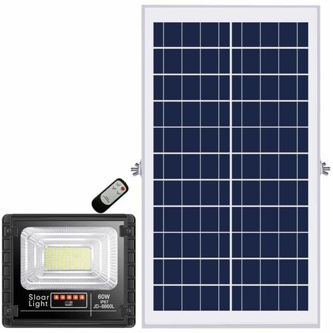 Projecteur extra plat LED Solaire Blanc Froid (IP65)