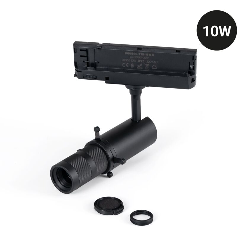 Projecteur shapeable sur rail triphasé - 10W - 20º-35° - Blanc Chaud Projecteur shapeable sur rail triphasé - 10W - 20º-35° - Blanc Chaud
