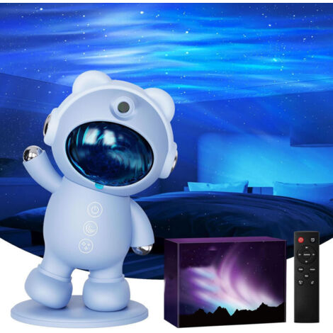 Projecteur Galaxie pour Chambre, Projecteur Étoiles Mignon Veilleuse, Plafonnier Aurore, Lumières LED pour Décor de Chambre Esthétique, Lumière Étoiles pour Adolescents, Bleu