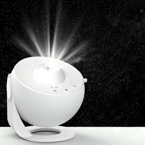 Projecteur HD d'étoiles pour Enfants Lumière de Galaxie Bouton Réglable 13 Étoiles Changeantes Projection de Plafond Cadeau d'Astronomie