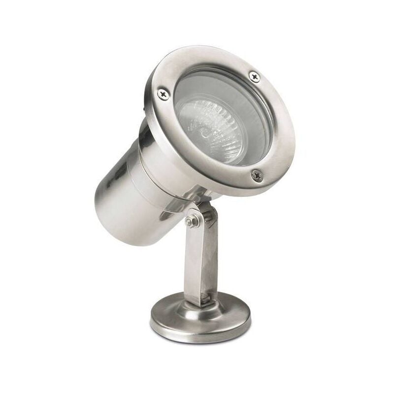 Helio Aisi 316 - 1 projecteur extérieur en acier inoxydable Aisi 316 IP67, GU10 - Leds-c4