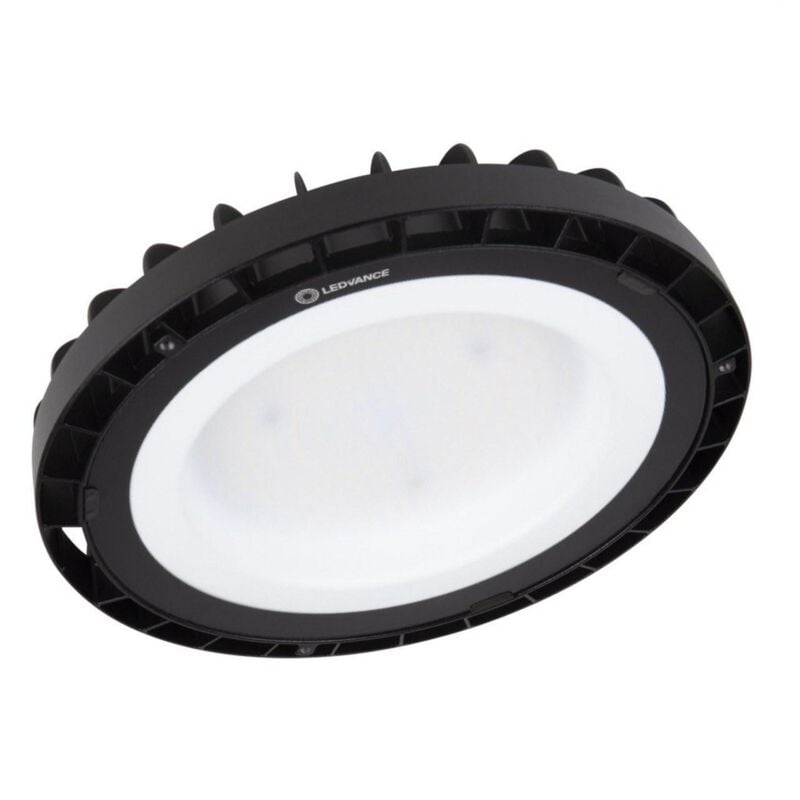 Luminaire LED/high bay High Bay Compact (166W 6500K 20000lm) IP65/IK06 Ø26x5cm coloris noir