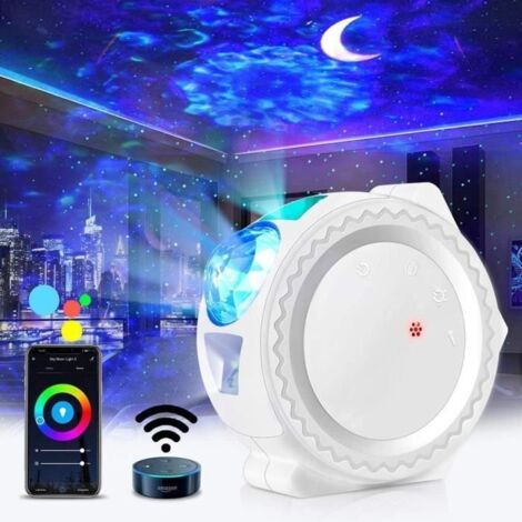 Projecteur - Intelligente - 6 Couleurs - WiFi - Veilleuse - Décoration de fête