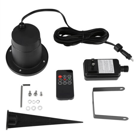 Projecteur laser d'étoiles lumineuses de Noël pour extérieur, décoration de jardin, mariage et fête de Noël