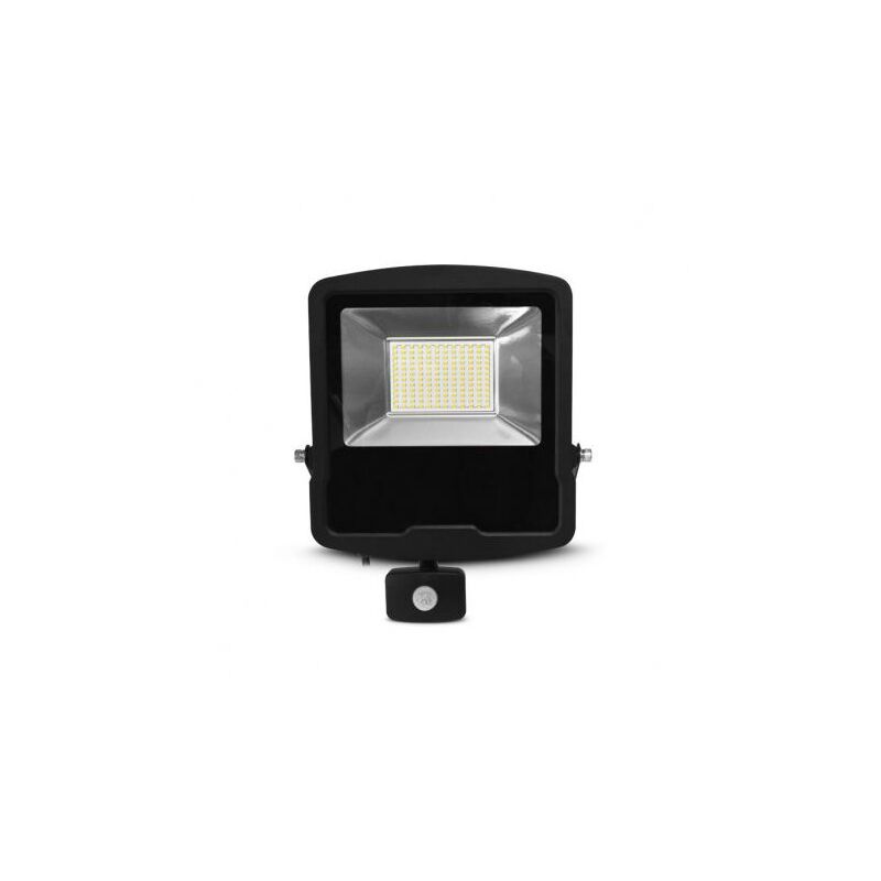 Lumos projecteur 100W 4000K plat noir IP65 + detect ir 5ANS miidex Vision-el 80353 Lumos projecteur 100W 4000K plat noir IP65 + detect ir 5ANS miidex Vision-el 80353