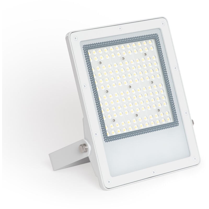 Projecteur led 100W Dimmable triac 170 lm/W IP65 elegance Slim pro Blanc 4000K 90º Blanc neutre