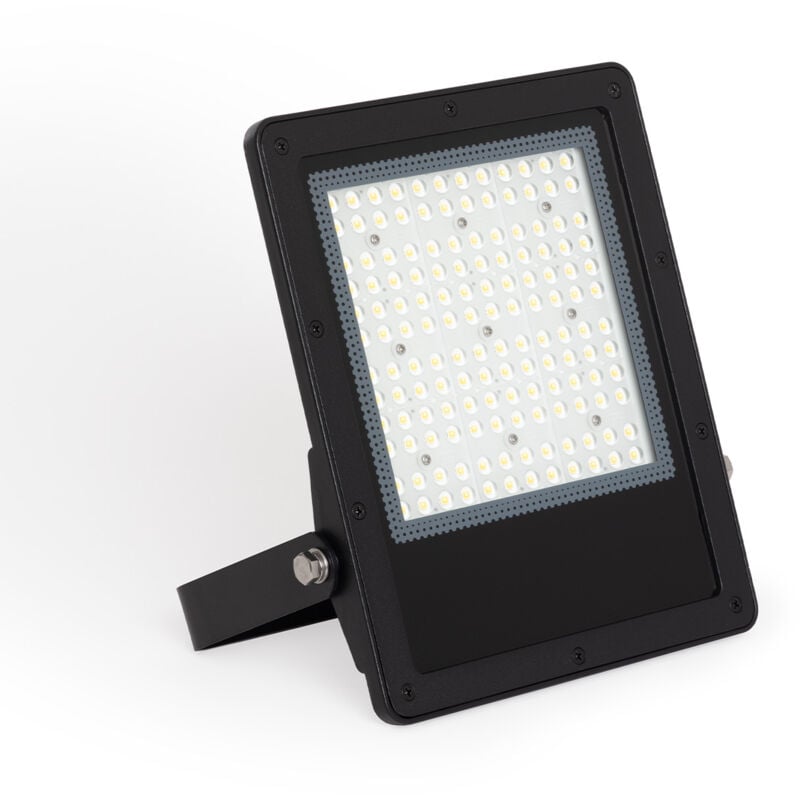 Projecteur led 100W Dimmable triac 170 lm/W IP65 elegance Slim pro Noir 3000K 90º Blanc chaud