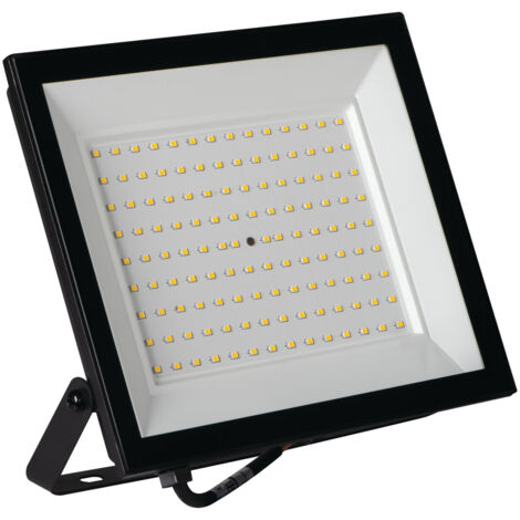 Projecteur LED 100W - IP65 - 9500lm - Noir - Aluminium - Extérieur