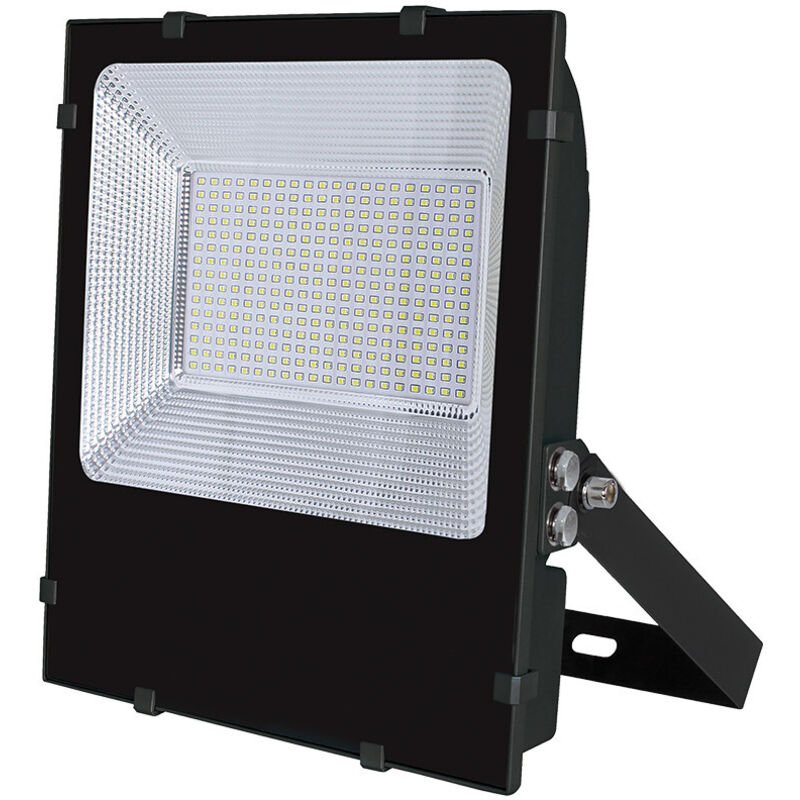 Projecteur led 100W Noir étanche IP65 9000lm (800W) - Blanc du Jour 6000K